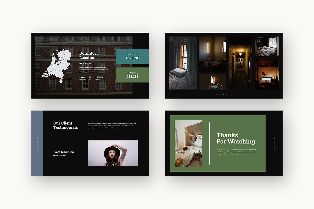 Advr : Hostel Deck Powerpoint, a Presentation Template by Punkl Camp (Photo 16 of 16)