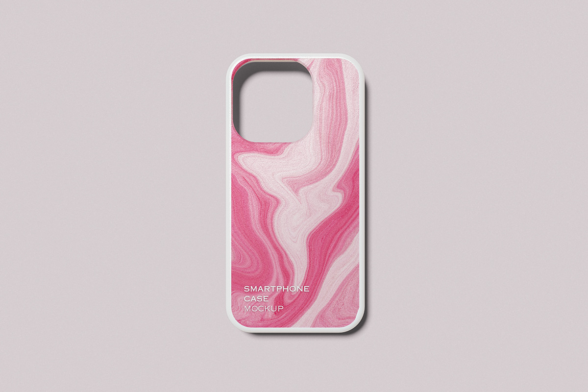 Smartphone Case Mockup, an iPhone Mockup by HanaSaka_Studio (Photo 3 of 5)