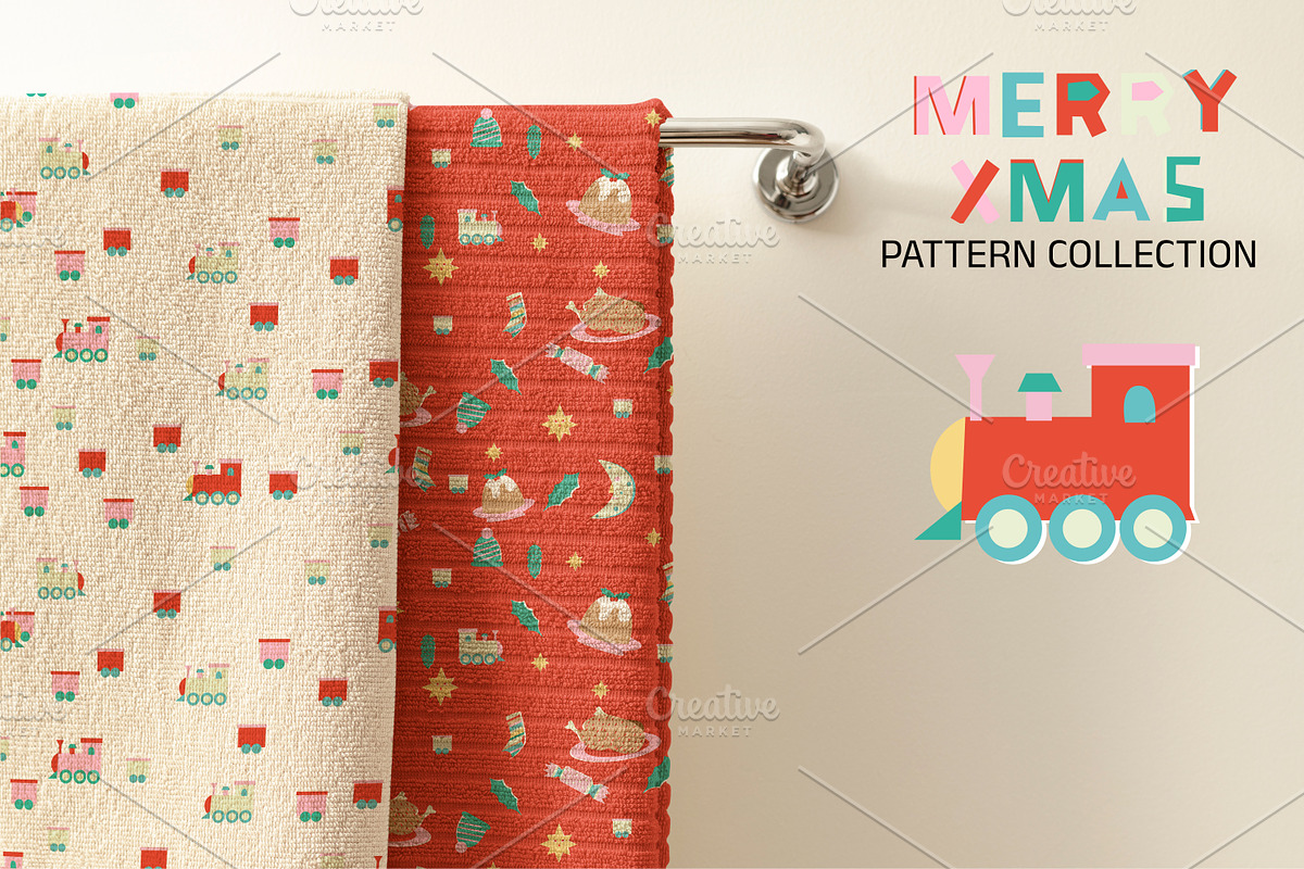 Merry Christmas. 50 BONUS elements, a Pattern Graphic by Lineli (Photo 10 of 10)