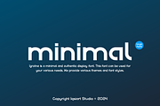 Igrotne - Corporate Logo Font, a Sans Serif Font by Iqsiart Studio (Thumbnail 6 of 11)
