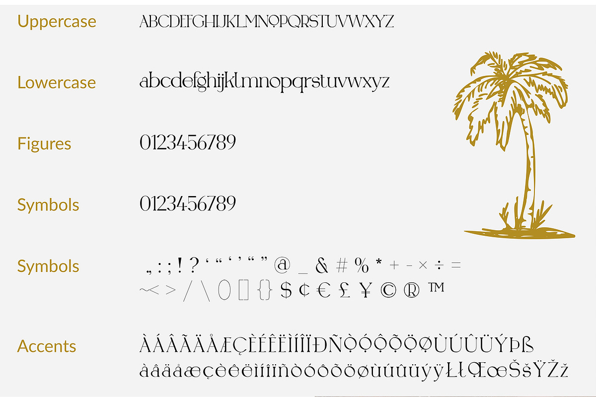 Partizeno Elegant/Branding Font, a Sans Serif Font by GraphicDash (Photo 8 of 10)