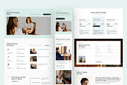 Mental Health Website UI Figma, an UI Kit Template by peterdraw (Thumbnail 2 of 7)