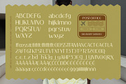 Prestafory Elegant Art Deco Font, a Sans Serif Font by timelesstype.co (Thumbnail 19 of 20)