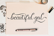 Cynthia Script, a Script Font by Rotterlab Studio (Thumbnail 3 of 8)