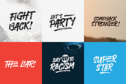 Riverhack Brush, a Script Font by Typia Nesia (Thumbnail 4 of 15)