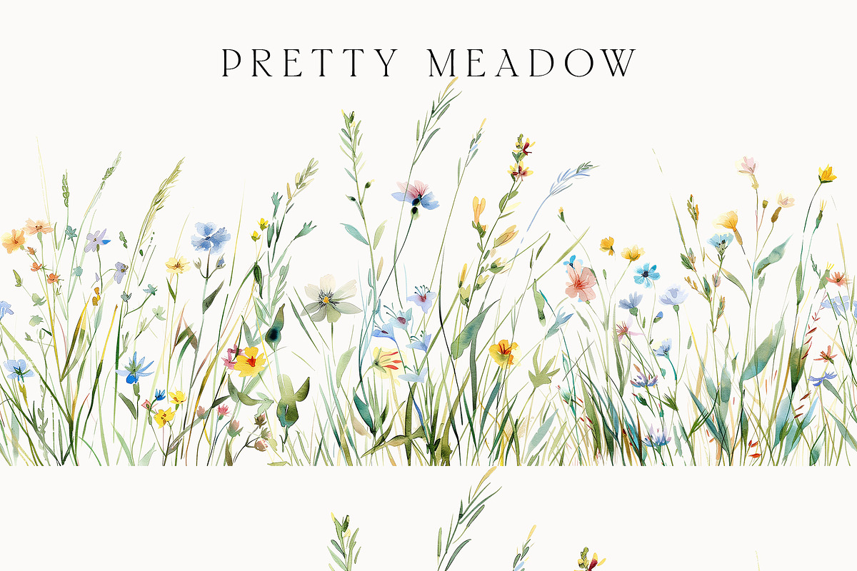 Waterolor Floral Borders Bundle, a Decorative Illustration by Lana Elanor (Photo 45 of 97)