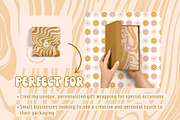 Retro Wrapping Paper Templates, a Stationery Template by Hell Yeah Designs (Thumbnail 4 of 5)