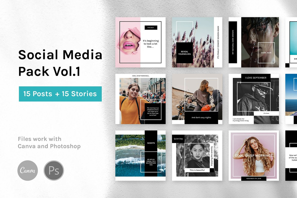 SALE! Canva Social Bundle, a Social Media Template by uispot (Photo 9 of 10)