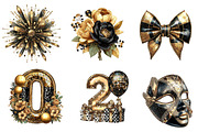 New year clip-art, an Illustration by CreationArt (Thumbnail 2 of 5)