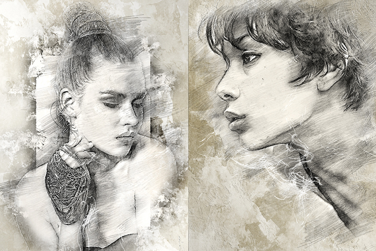 GAllerist (Drawing) Photoshop Action, an Action Add-On by GorynArt (Photo 15 of 16)