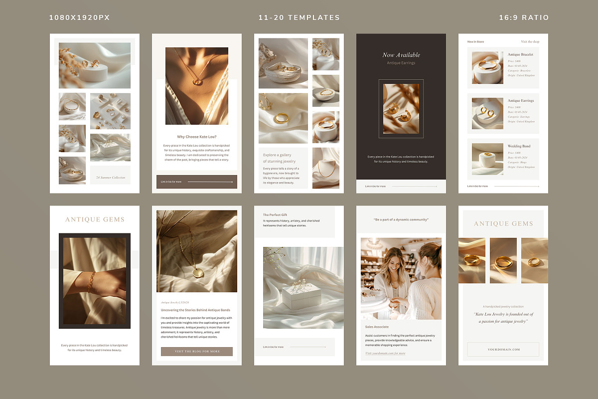 Kate Lou Social Media Kit, a Social Media Template by Ruben Stom (Photo 14 of 20)