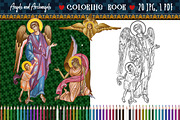 Coloring book in Byzantine Style N5, a Decorative Illustration by Julia_Raketic (Thumbnail 1 of 5)