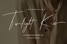 Twilight Kiss - A Sgnature Font