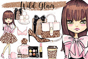 Wild Glam Glitter Collection, a Person Illustration by creativeDi (Thumbnail 1 of 4)