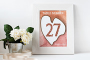 Wedding Watercolor Invitation 6 Var, an Invitation Template by Elegrad Design Agency (Thumbnail 5 of 12)