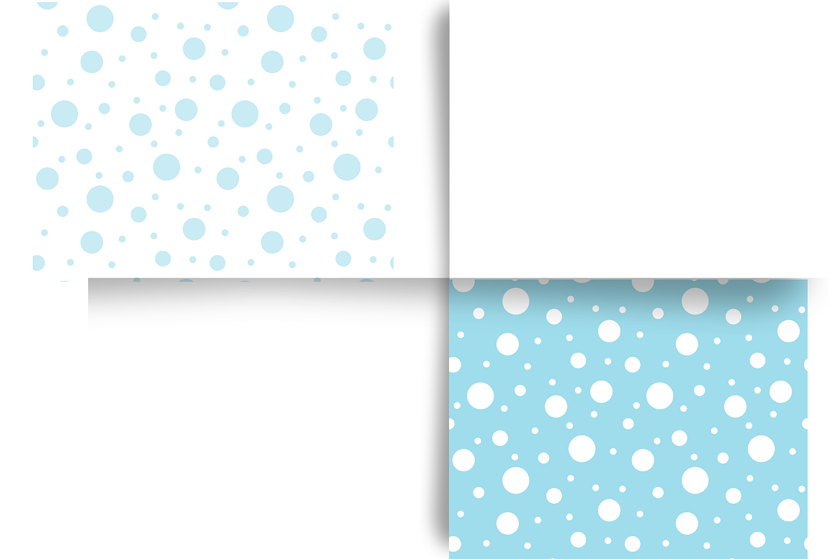 Light Blue Polka Dot Seamless Design, a Pattern Graphic by Earley Bird Design Studio (Photo 3 of 8)