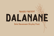 Dalanane Playful Display Font, a Sans Serif Font by mesuka (Thumbnail 1 of 5)