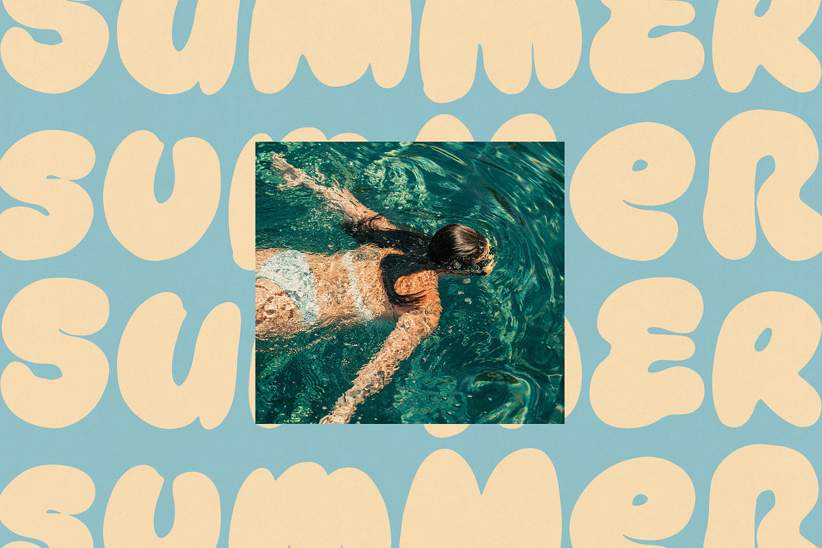 Tropic Jelly - Summer Display Font, a Handwritten Font by BilberryCreates (Photo 2 of 11)