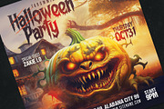 2 Halloween Flyer Template, a Flyer Template by Tarommir (Thumbnail 7 of 7)