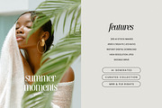 Melanin Summer Stock Photos, a Beauty & Fashion Photo by COCO Designs (Thumbnail 2 of 22)