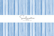 Blue striped seamless pattern jpeg, a Pattern Graphic by Pink Studio Art (Thumbnail 1 of 5)