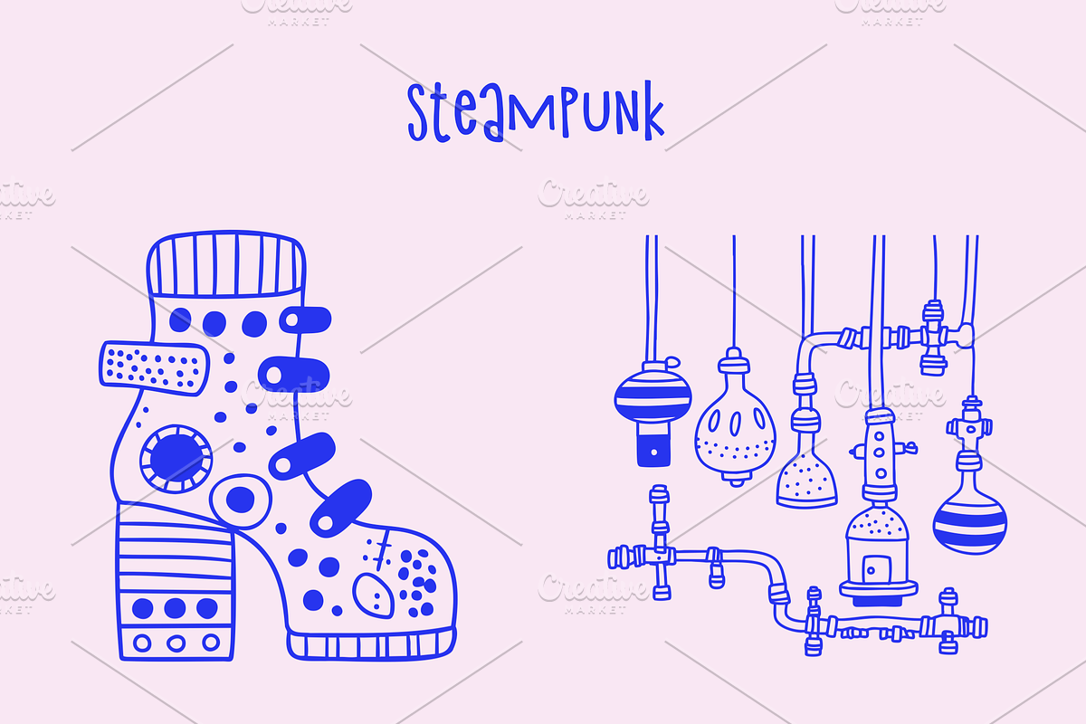 1001 Cute Doodles Bundle, an Object Illustration by Danil Polshin (Photo 50 of 65)