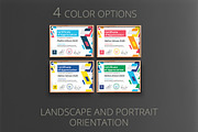 Modern multipurpose certificate, a Stationery Template by Grafvish (Thumbnail 2 of 2)