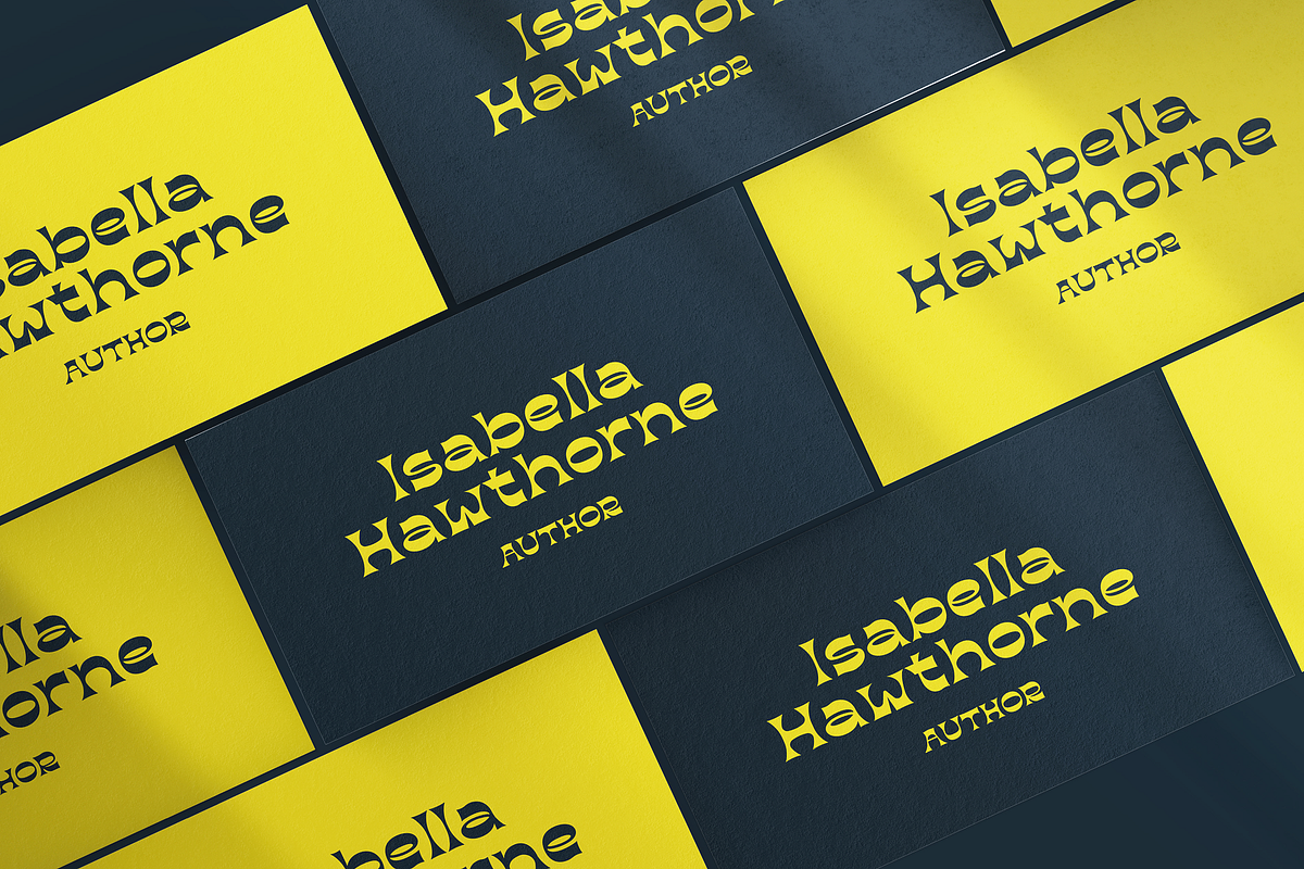 Twilight Twist - Retro Typeface, a Sans Serif Font by HipFonts (Photo 2 of 9)
