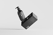 Black & White Mockups - Pump Bottles, a Packaging Mockup by pmvch (Thumbnail 135 of 160)