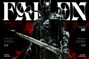 Dark Reborn Typeface, a Blackletter Font by alit design (Thumbnail 18 of 20)