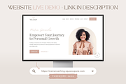 Coaching Squarespace Template, a Squarespace Template by vectorocean (Thumbnail 4 of 11)