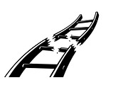50 Broken Ladder Silhouette Bundle, an Illustration by Designs_River (Thumbnail 15 of 51)