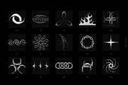 Chrome & Vector Abstract Shapes Pack, an Object Graphic by Samolevsky (Thumbnail 8 of 25)