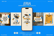 Coffee Shop Instagram Canva Template, a Social Media Template by Supanium Studio (Thumbnail 2 of 5)