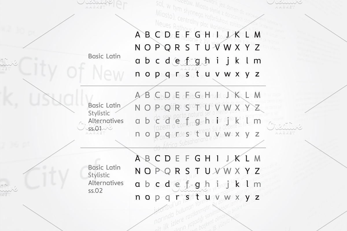 Accessible Font Version 2 preview 4
