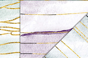 Airy watercolor papers Marble&Gold, a Texture Graphic by Scarlet Island (Thumbnail 3 of 3)