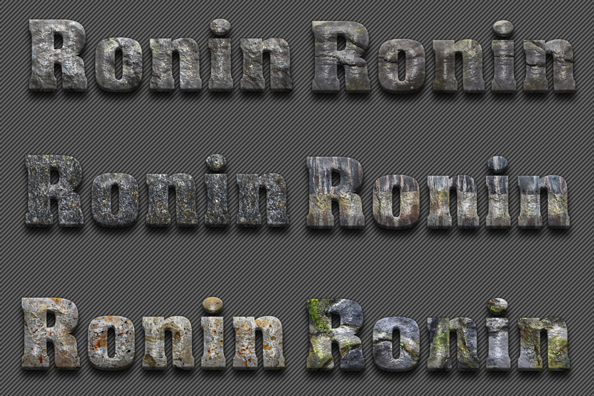 36 Rock Styles V01, a Layer Style Add-On by yantodesign (Photo 4 of 4)