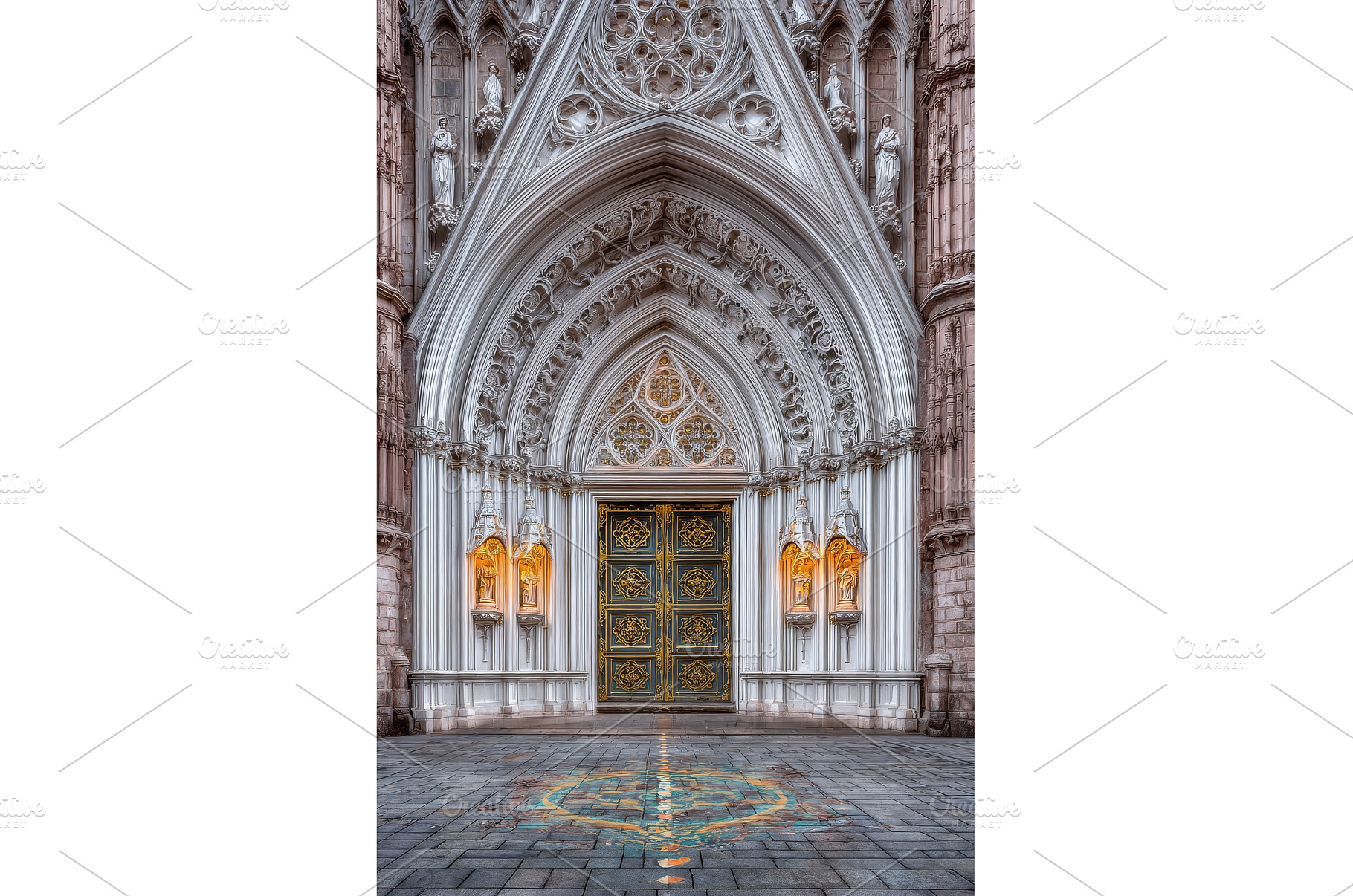 The main entrance of the Cathedral, an Architecture Photo by ZinetroN