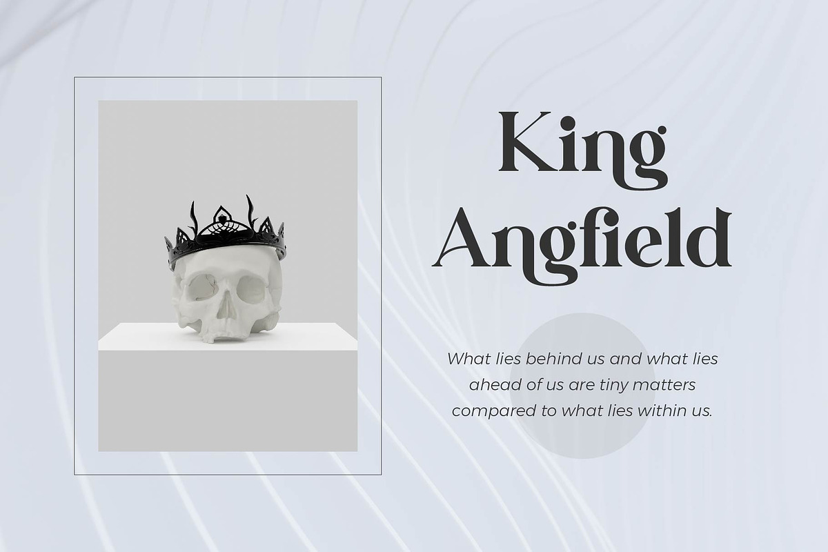 Athene Voyage - Stylish Serif Font, a Serif Font by Aqeel_Art (Photo 5 of 8)