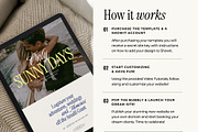 Photography Website Template, a Websites & App Template by Superhero Design Co. (Thumbnail 4 of 7)