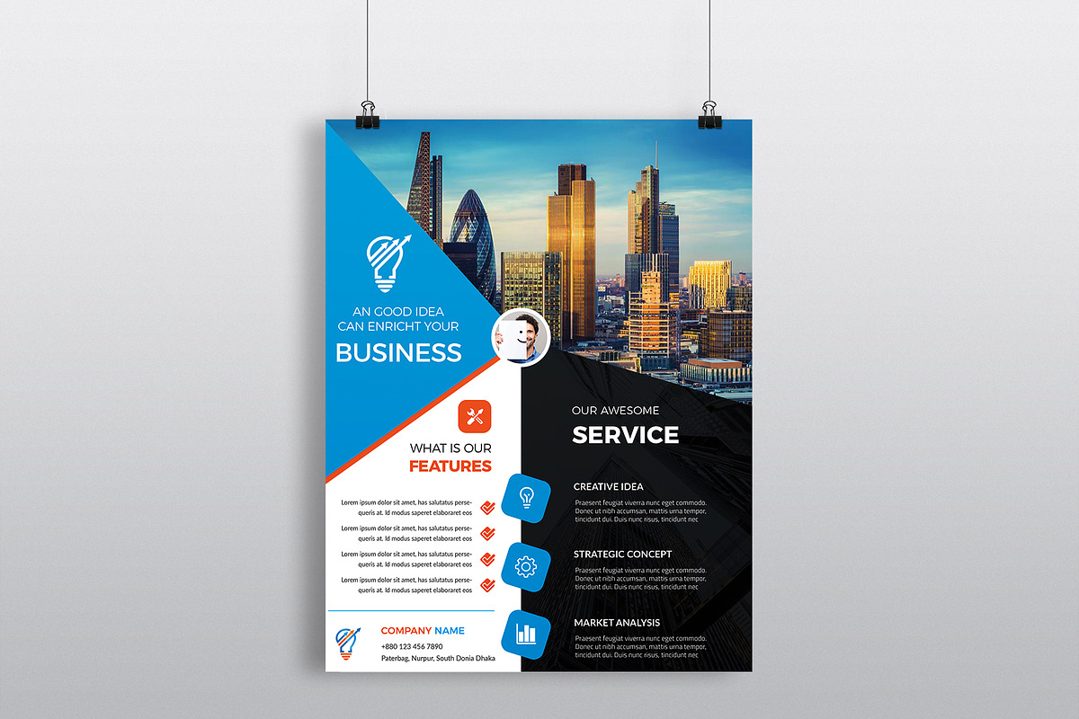 30+ Business Flyers Bundle, a Flyer Template by Imagine Design Studio (Photo 25 of 31)