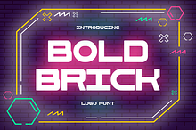 Bold Brick - Logo Font