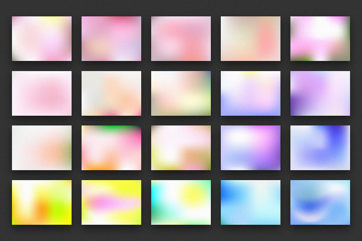 20 Background gradients set, a Texture Graphic by le-genda (Photo 3 of 11)