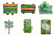 St Patricks Day Signs Clipart, an Illustration by Designworld (Thumbnail 4 of 5)
