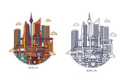 Europ famous cities, an Illustration by LisaKolbasa (Thumbnail 3 of 9)