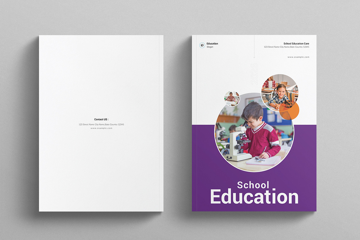 Education Brochure Template, a Brochure Template by E-Type (Photo 7 of 7)