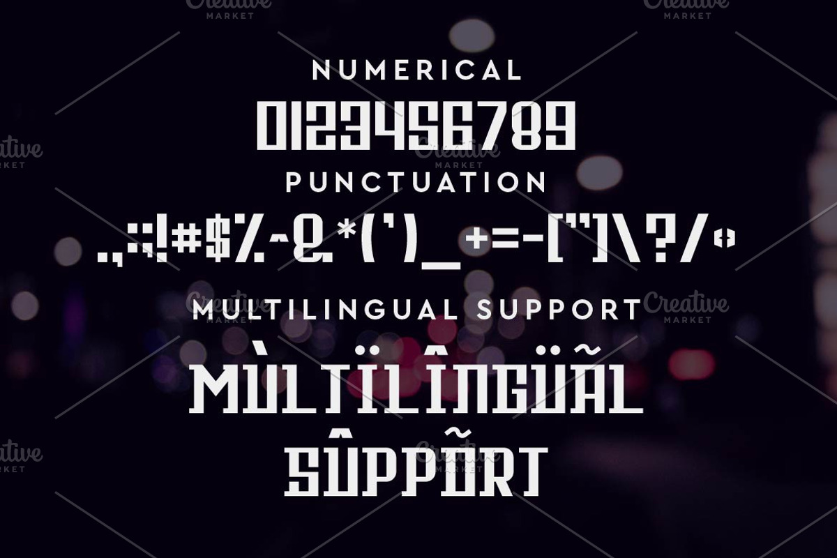 Spruce Geometric Font, a Sans Serif Font by Artiveko (Photo 2 of 4)