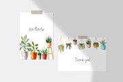 Watercolor House Plant. Urban Jungle, a Decorative Illustration by Slastick (Thumbnail 5 of 5)