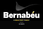 Bernabeu, a Sans Serif Font by Umitype (Thumbnail 1 of 11)