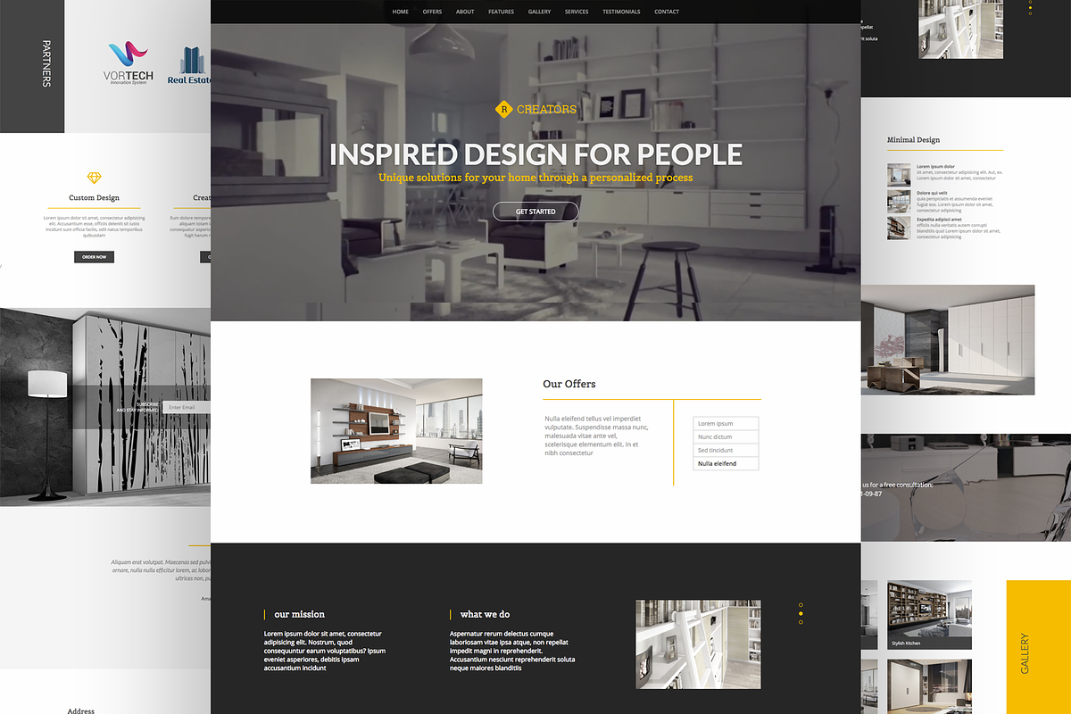 Creators Responsive Landing Page, a HTML Template by emagweb (Photo 1 of 2)